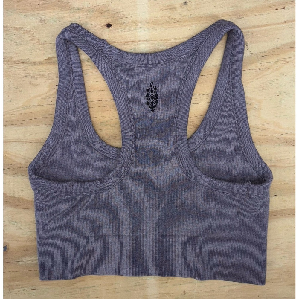 FP Movement Free People Size Medium Large Go To Ribbed Racerback Sports Bra